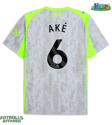 Manchester City Nathan Ake #6 Tredje Tröja 2025-26 Kortärmad